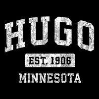 Hugo Minnesota Mn Vintage Sports Button