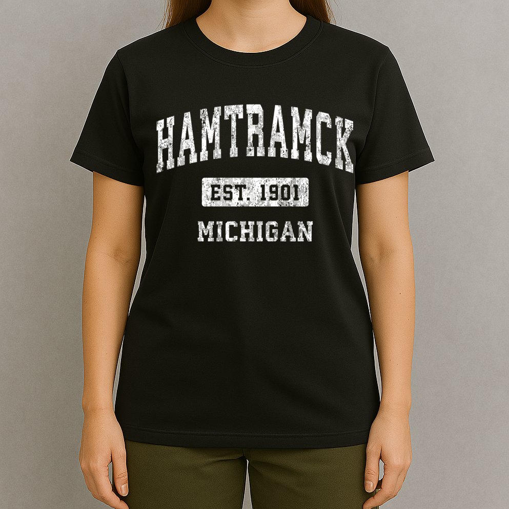 Hamtramck Michigan Mi Vintage Sports T-Shirt