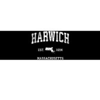 Harwich Massachusetts Ma Vintage Athletic Sports Bumper Sticker