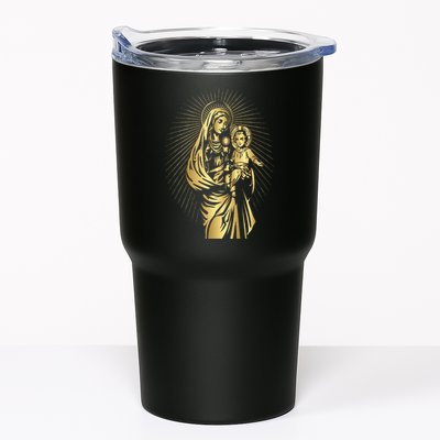 Holy Mother Mary Mother Of Jesus Vintage Catholic Art Women Tumbler