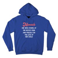 Hockey Mom Momsicle Definition Tee Mothers Mama Gift Tee Gift Hoodie