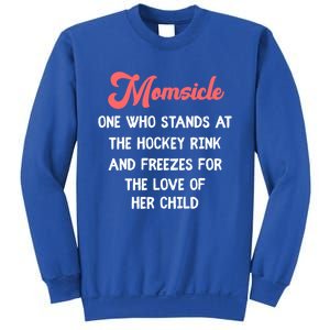 Hockey Mom Momsicle Definition Tee Mothers Mama Gift Tee Gift Sweatshirt