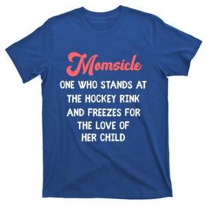 Hockey Mom Momsicle Definition Tee Mothers Mama Gift Tee Gift T-Shirt