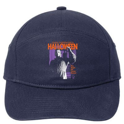 Halloween Michael Myers Pop Art 7-Panel Snapback Hat