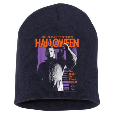 Halloween Michael Myers Pop Art Short Acrylic Beanie