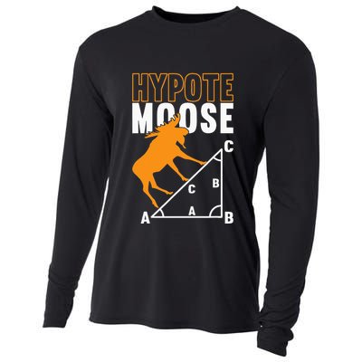 Hyotemoose Mathematician Math Teacher Cooling Performance Long Sleeve Crew