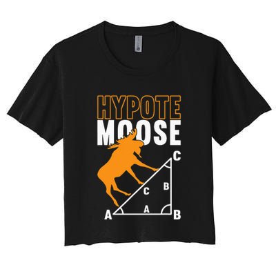 Hyotemoose Mathematician Math Teacher Crop Top