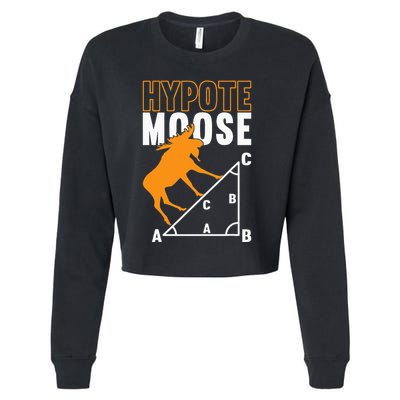 Hyotemoose Mathematician Math Teacher Cropped Pullover Crew