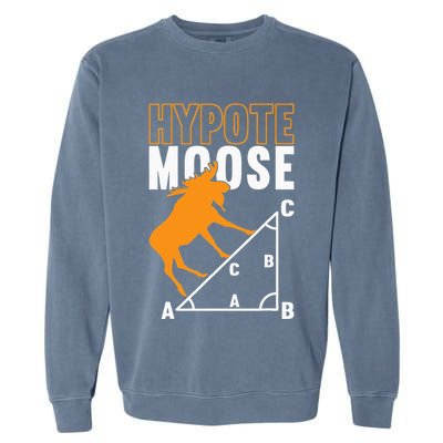 Hyotemoose Mathematician Math Teacher Garment-Dyed Sweatshirt
