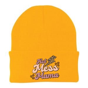 Hot Mess Mama Coffee Lovers Knit Cap Winter Beanie