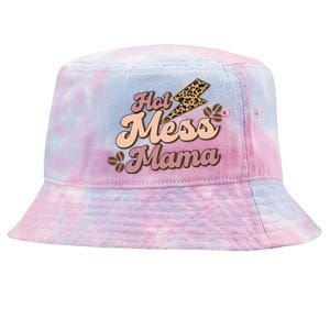 Hot Mess Mama Coffee Lovers Tie-Dyed Bucket Hat