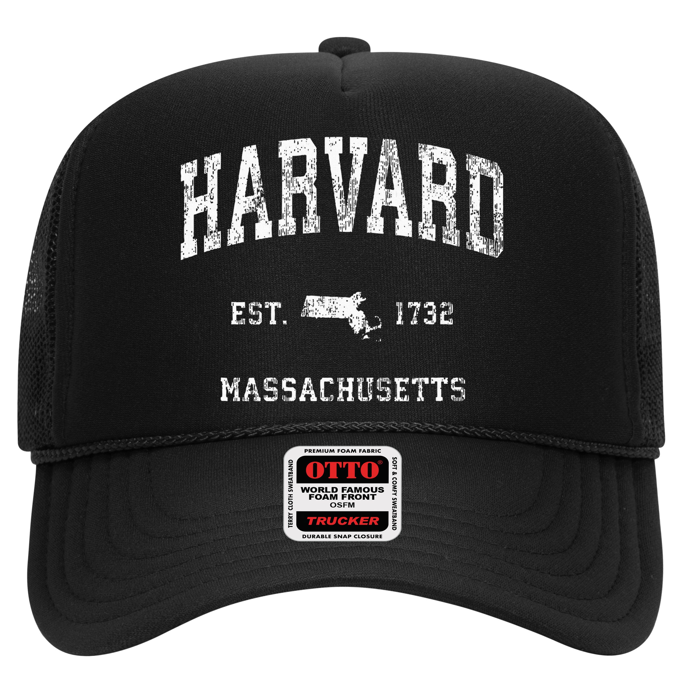 Harvard Massachusetts MA Vintage Athletic Sports Design Hat