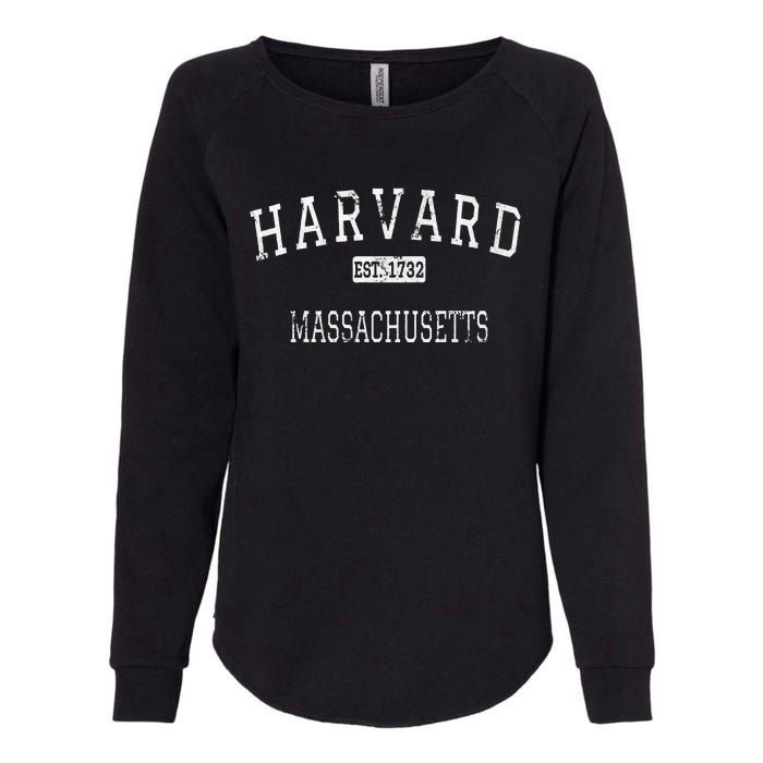 H.A.R.V.A.R.D Massachusetts Ma Vintage Womens California Wash Sweatshirt