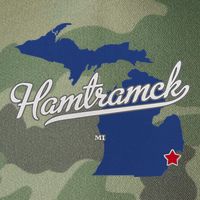 Hamtramck Michigan Mi Map Legacy Tie Dye Trucker Hat