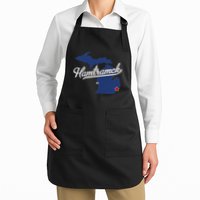 Hamtramck Michigan Mi Map Apron