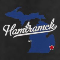 Hamtramck Michigan Mi Map 15oz Campfire Ceramic Mug