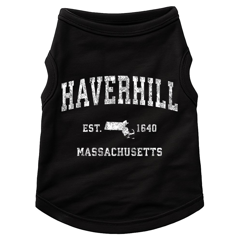 Haverhill Massachusetts Ma Vintage Athletic Sports Doggie Tank