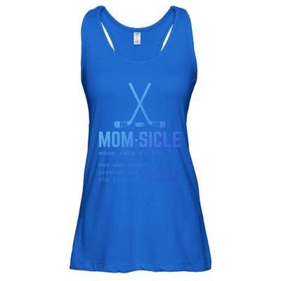 Hockey Mom Momsicle Definition Cute Gift Ladies Essential Flowy Tank