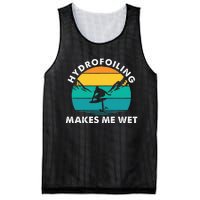 Hydrofoiling Makes Me Wet Funny Hydrofoil Surfing Mesh Reversible Basketball Jersey Tank