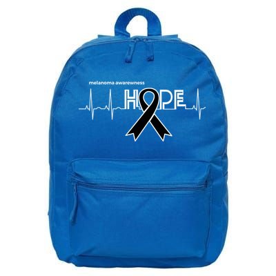 Hope Melanoma Month Products Ribbon Skin Cancer Awareness Gift 16 in Basic Backpack