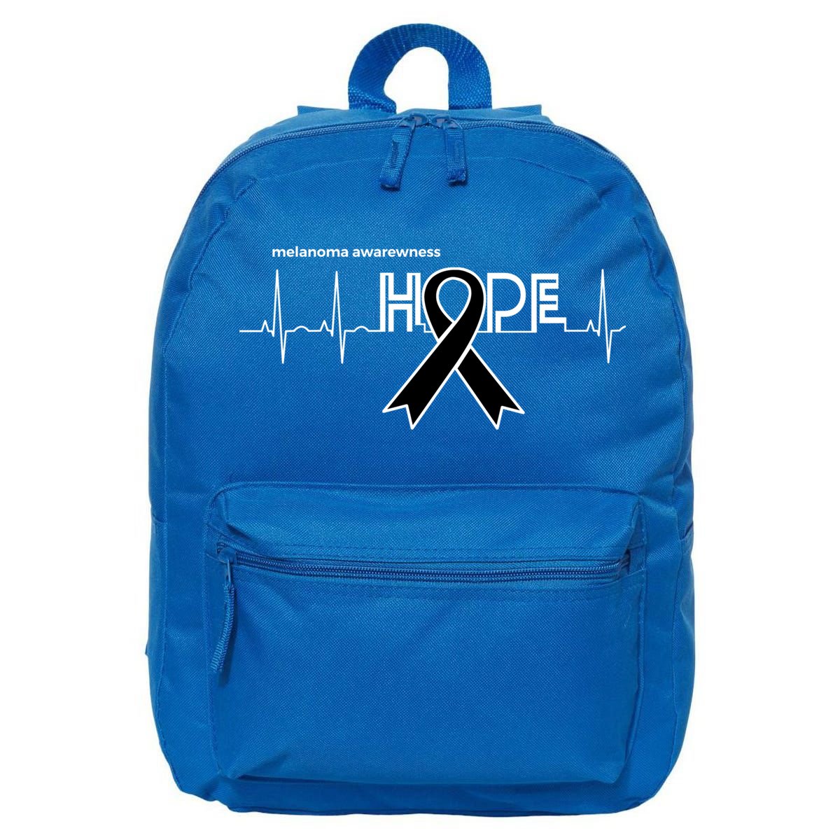 Hope Melanoma Month Products Ribbon Skin Cancer Awareness Gift 16 in Basic Backpack