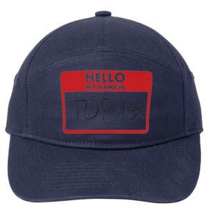 Hello My Name Is TOP G Andrew Tate 7-Panel Snapback Hat