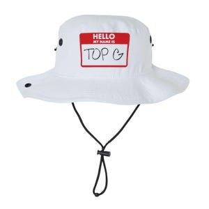 Hello My Name Is TOP G Andrew Tate Legacy Cool Fit Booney Bucket Hat