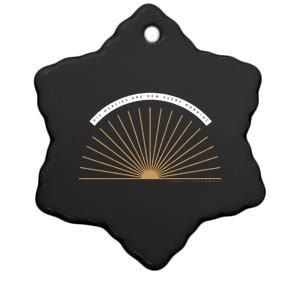 His Mercies Never Fail Ceramic Star Ornament