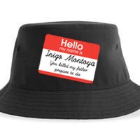 Hello My Name Is Inigo Montoya Sustainable Bucket Hat