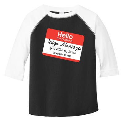 Hello My Name Is Inigo Montoya Toddler Fine Jersey T-Shirt