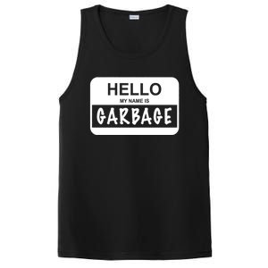 Hello My Name Is Garbage PosiCharge Competitor Tank