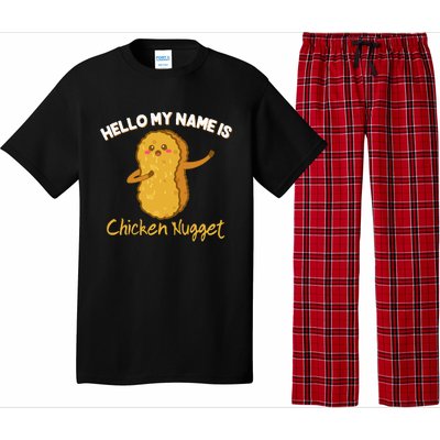 Hello My Name Is Chicken Nugget Costume Kids Chicken Pajama Set