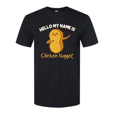 Hello My Name Is Chicken Nugget Costume Kids Chicken Softstyle CVC T-Shirt