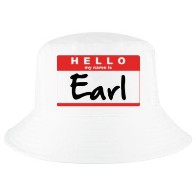 Hello My Name Is Earl Cool Comfort Performance Bucket Hat