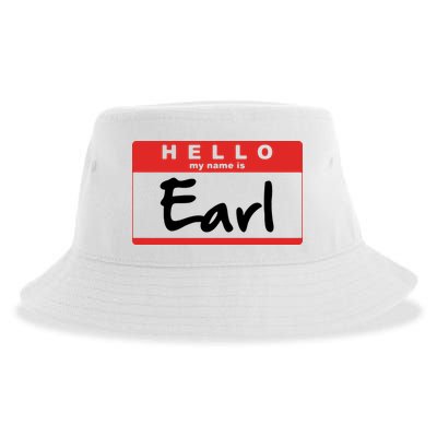 Hello My Name Is Earl Sustainable Bucket Hat