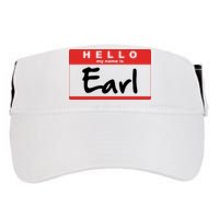 Hello My Name Is Earl Adult Drive Performance Visor