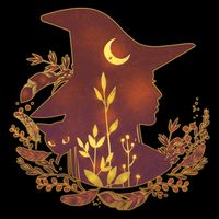 Halloween Mystical Nature Witch Sustainable Bucket Hat