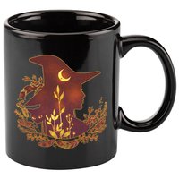 Halloween Mystical Nature Witch 11oz C Handle Ceramic Mug