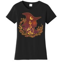 Halloween Mystical Nature Witch Women's T-Shirt