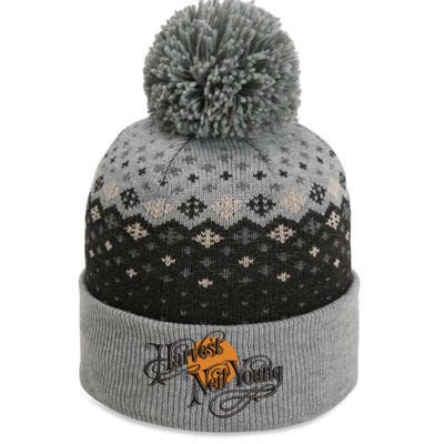 Harvest Moon Neil Young Fall The Baniff Cuffed Pom Beanie