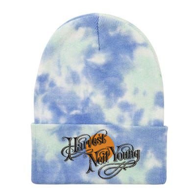 Harvest Moon Neil Young Fall Tie Dye 12in Knit Beanie