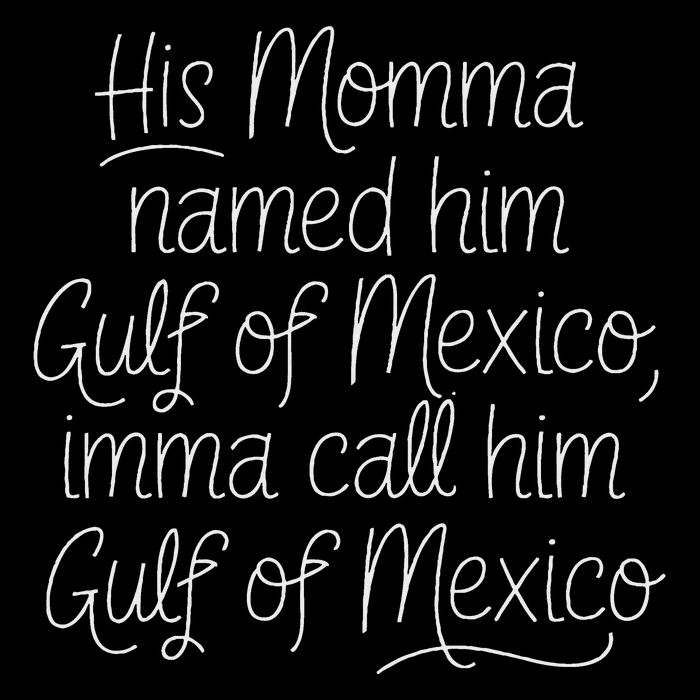 His Momma Named Him Gulf Of Mexico Funny Sarcastic Quote Bag