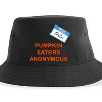 Hello My Name Is Peter Pumpkin Eaters Anonymous Sustainable Bucket Hat