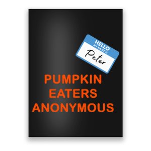 Hello My Name Is Peter Pumpkin Eaters Anonymous Poster