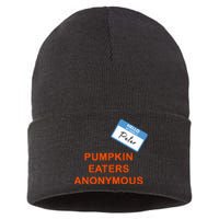 Hello My Name Is Peter Pumpkin Eaters Anonymous Sustainable Knit Beanie