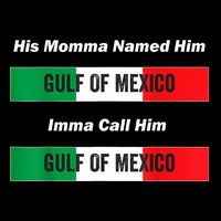 His Momma Named Him Gulf Of Mexico Funny Quote Drawstring Bag