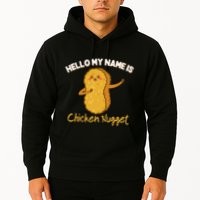 Hello My Name Is Chicken Nugget Costume Chicken Hoodie