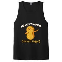 Hello My Name Is Chicken Nugget Costume Chicken PosiCharge Competitor Tank