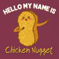 Hello My Name Is Chicken Nugget Costume Chicken 16oz Travel Tumbler