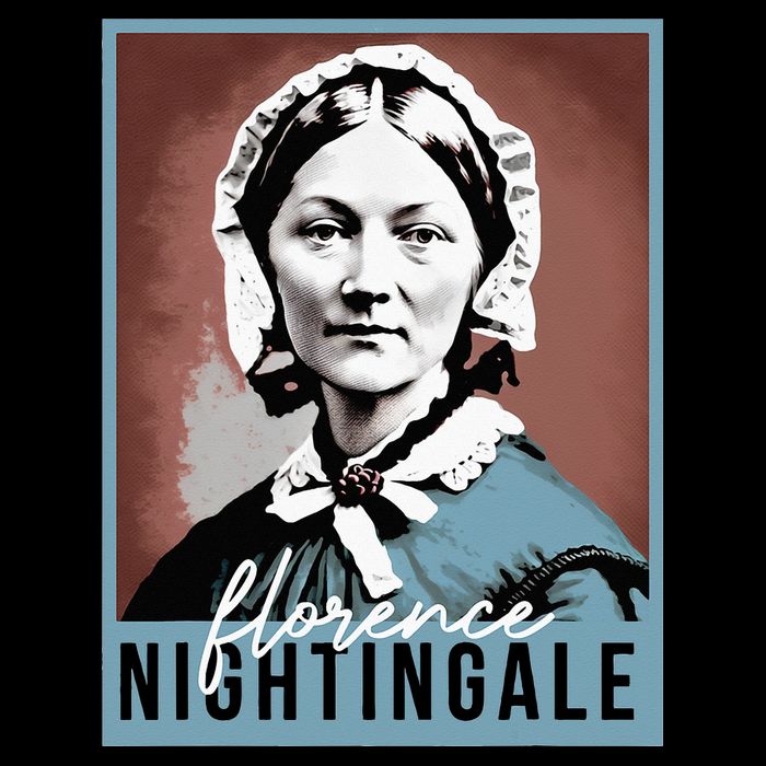History Month Nurse Florence Nightingale Nursing Button